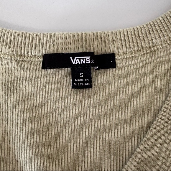 VANS Drew Ribbed Crop Tank Top Bundle Sz S - Picture 5 of 8